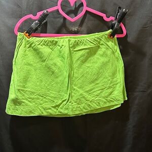 Free People Lime Green Skirt